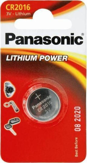 Panasonic Lithium Power Batterie für Uhren CR2016 3V 1Stück