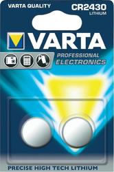 Varta Professional Electronics Lithium Watch Batteries CR2430 3V 2pcs