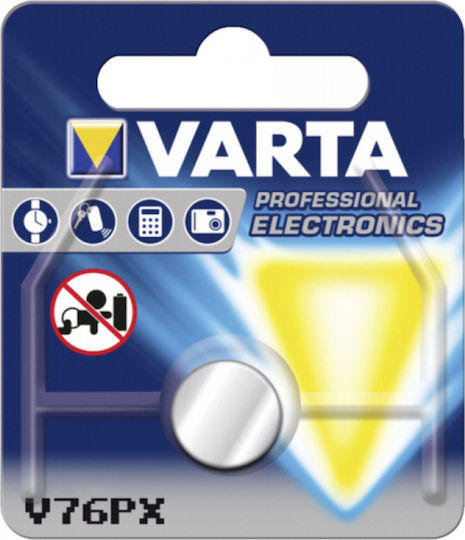 Varta Professional Electronics V76PX Batterie Silber-Oxid für Uhren SR44 1.55V 1Stück
