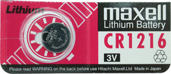 Baterie Litiu Buton Maxell Cr1216 3v