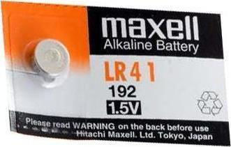 Alkalische Uhrenbatterie Maxell LR41