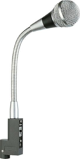 Ahuja Agn 500 Δυναμικό Микрофон XLR Gooseneck в Черен Цвят