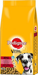 Pedigree Vital Protection 15kg Ξηρά Τροφή για Ενήλικους Σκύλους Μεγαλόσωμων Φυλών με Μοσχάρι και Ρύζι