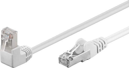 Goobay F/UTP Cat.5e (Gigabit) Καλώδιο Δικτύου Ethernet 5m Λευκό