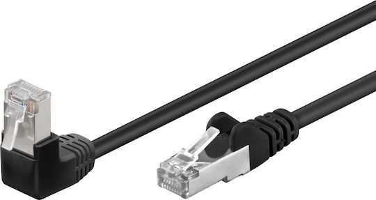 Goobay F/UTP Cat.5e (Gigabit) Καλώδιο Δικτύου Ethernet 3m Μαύρο