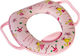 Dimitracas Toddler Toilet Seat Little Princess with Handles and Pink Cushion