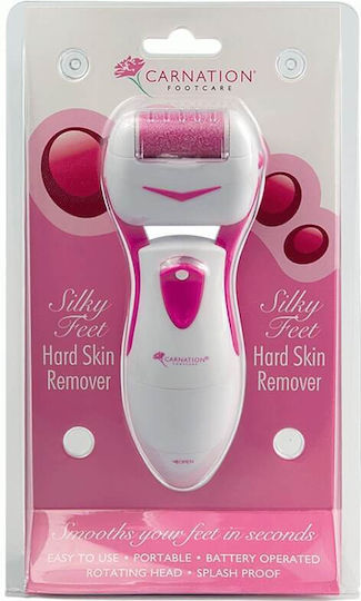 Carnation Elektrische Fußfeile für Fersen & Waden Silky Feet