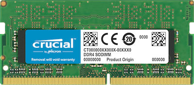 Crucial 16GB DDR4 RAM με Ταχύτητα 2400 για Laptop