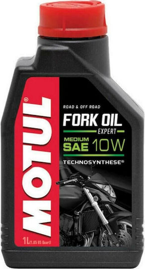 Motul Fork Expert Medium Motorcycle Suspension Oil 10W 1lt