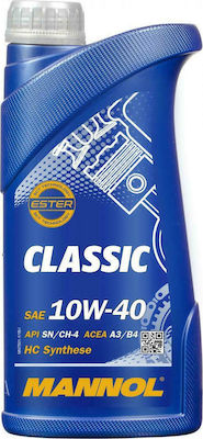 Mannol Classic Semi-Synthetic Car Lubricant 10W-40 1lt