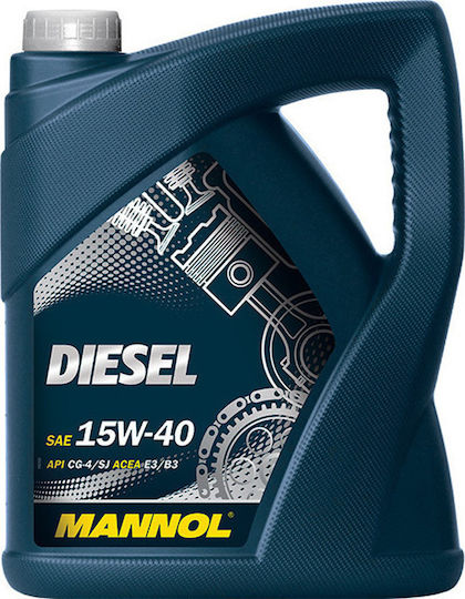 Mannol Diesel Λάδι Αυτοκινήτου 15W-40 5lt