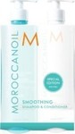 Moroccanoil Smooth Special Edition Hair Care Set for Smoothing for Frizzy Hair with Shampoo and Conditioner 2pcs