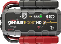 Noco GB70 Genius Boost HD Φορητός Εκκινητής Μπαταρίας Αυτοκινήτου 12V με Power Bank / USB / Φακό