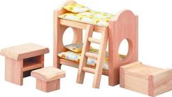 Plan Toys Kids Room Classic Furniture for Dollhouse