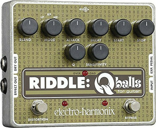 Electro-Harmonix Riddle Envelope Filter for Guitar Πετάλι Effect WahWah Ηλεκτρικής Κιθάρας