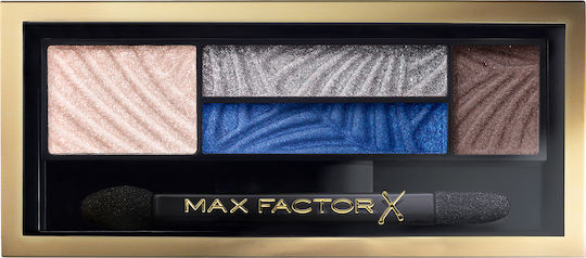 Max Factor Smokey Drama Kit Παλέτα με Σκιές Ματιών σε Στερεή Μορφή 06 Azure Allure 1.8gr
