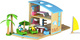 Zenit Toys Ξύλινο Κουκλόσπιτο