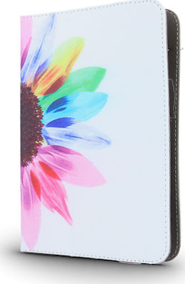 Universal Case Sunflower 7-8" Flip Cover Synthetic Leather Multicolour (Universal 7-8") GSM017416