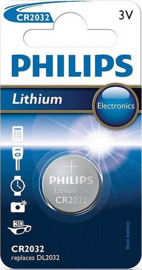 Philips Batterie Lithium für Uhren CR2032 3V 1Stück