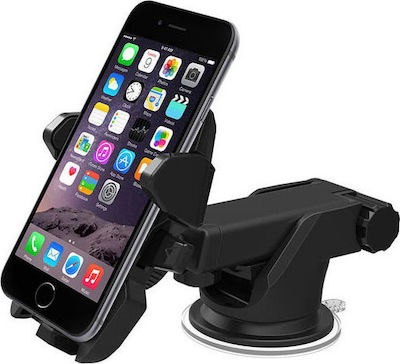 Mobile Phone Holder Car Στήριξης Τηλεφώνου with Adjustable Hooks Black