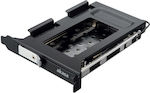 Akasa Lokstor M23 Mounting Frame for Hard Drives in PCI Black (AK-IEN-04)