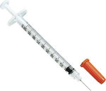 Bournas Medicals SoftCare Serințe Insulină 1/2" 27G 1ml 100buc
