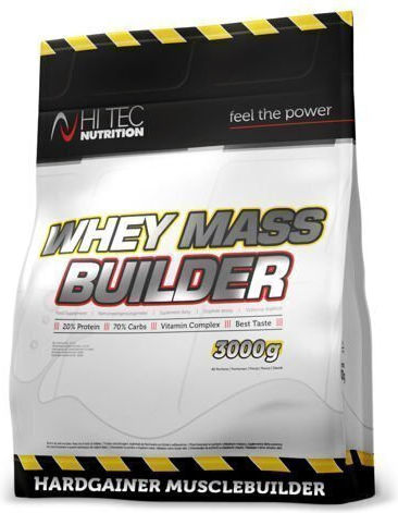 Hitec Nutrition Whey Mass Builder Протеин Суроватъчен с Вкус Шоколад 3kg