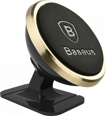 Baseus Βază de Telefon Auto 360-Degree Rotation cu magnet Aurie