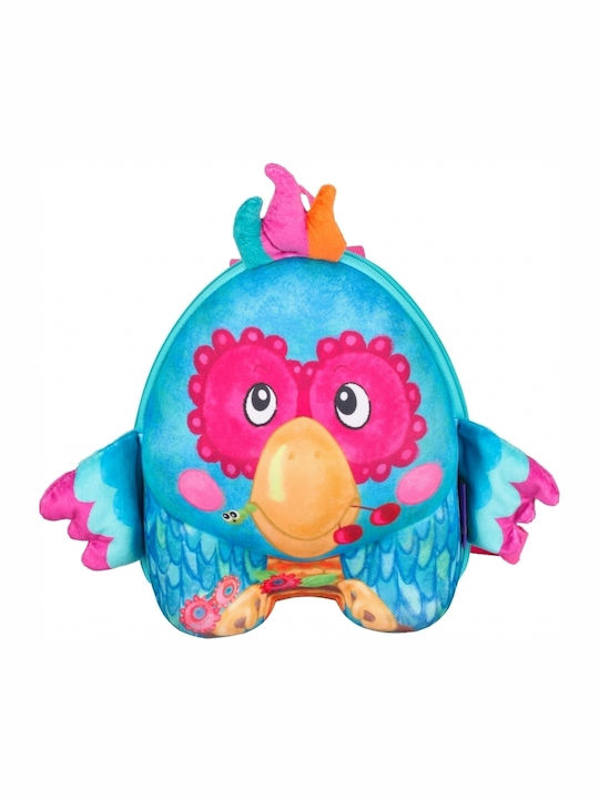 Okiedog Wild Pack Parrot Πλάτης Γαλάζια