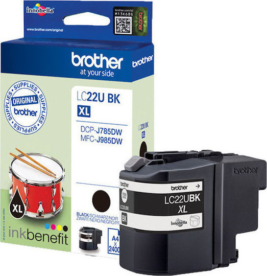 Brother LC22U Original InkJet Printer Ink Black (LC-22UBK)