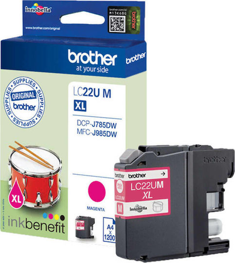 Brother LC-22U Original InkJet Printer Ink Magenta (LC-22UM)