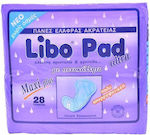 Libo Pad Ultra Maxi Plus Unisex Σερβιέτες Ακράτειας 28τμχ