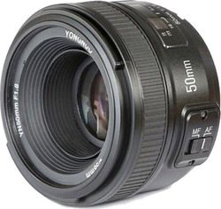 Yongnuo Full Frame Camera Lens YN 50mm f/1.8 Steady for Nikon F Mount Black