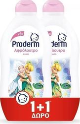 Proderm Kids Bubble Bath Disney Fairies 2x500 Bubble Bath 1000ml