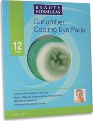 Beauty Formulas Cooling Eyepads Cucumber Μάσκα Ματιών