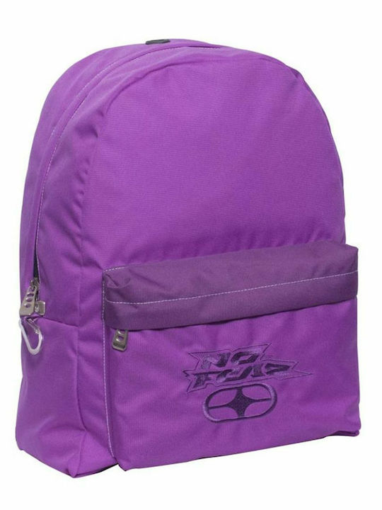 No Fear Classy School Bag Backpack Junior High-High School in Purple color