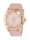 Juicy Couture Rich Girl Uhr mit Rosa Kautschukarmband