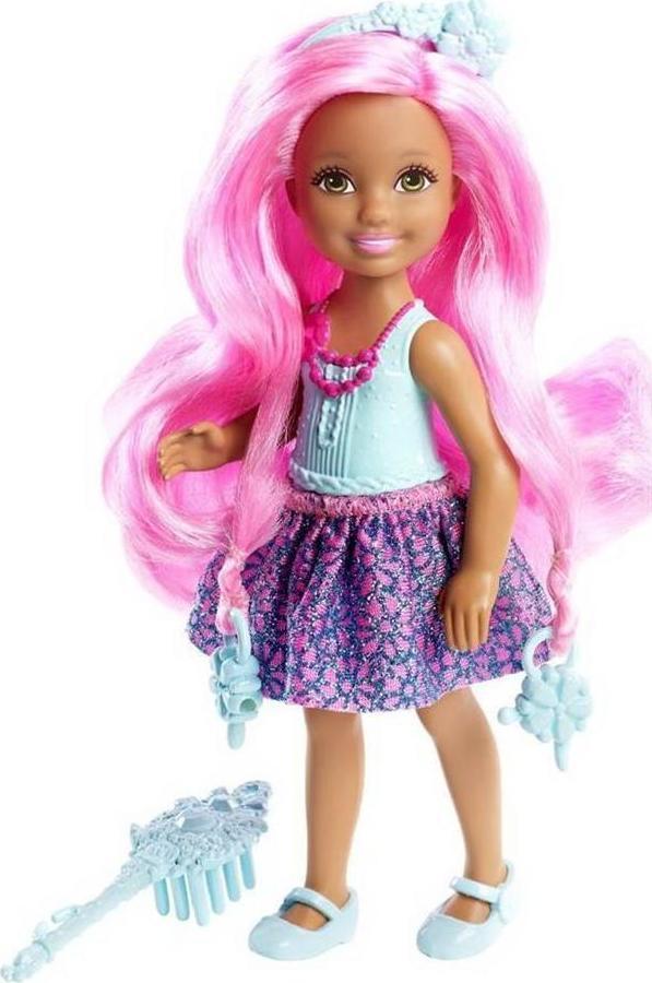 Barbie Endless Hair Kingdom Chelsea Pink Hair Skroutz.gr