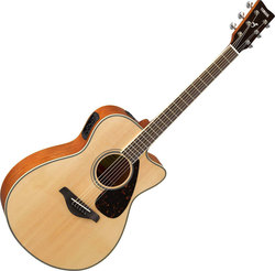 Yamaha Semi-Acoustic Guitar FGX-820C Cutaway Natural