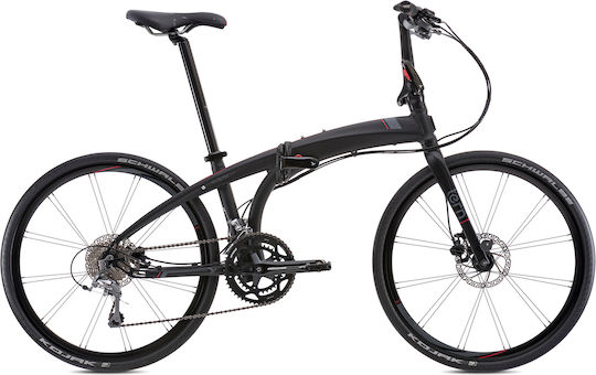 Tern Eclipse P20 26" Μαύρο Ποδήλατο Πόλης με 20 Ταχύτητες και Υδραυλικά Δισκόφρενα