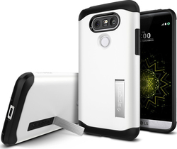 Spigen Slim Armor Plastic Back Cover White (LG G5)