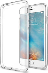 Spigen Liquid Crystal Umschlag Rückseite Silikon Transparent (iPhone 6/6s) SGP11596