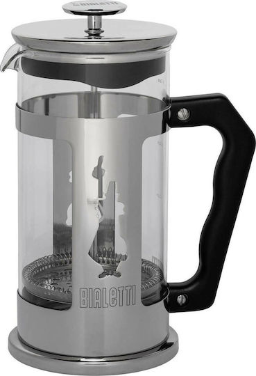 Bialetti Preziosa Inox French Press Coffee Maker Silver 1lt