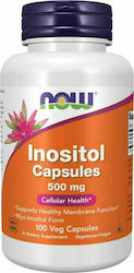 Now Foods Inositol Vitamin for Energy 500mg 100 caps