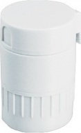 Acu-Life Schneidemaschine & Reibe Pill Organizer in Weiß color 1Stück