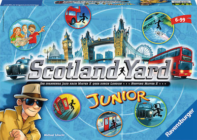 Ravensburger Board Game Scotland Yard Junior for 2-4 Players 6+ Years (EL)