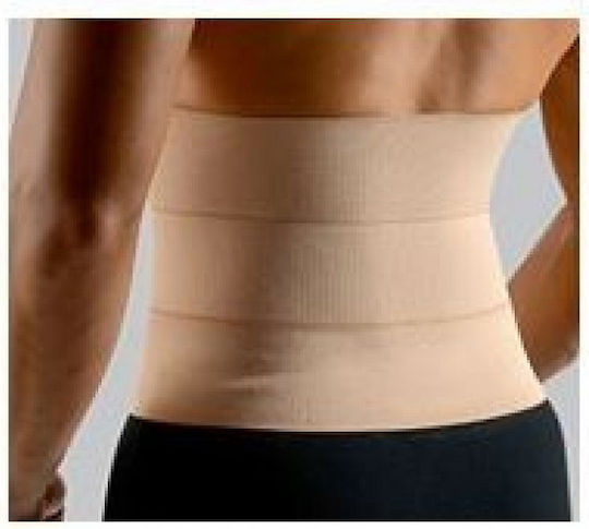 Real Care Elastische Postoperative Bauchstütze 20cm Elastische Postoperative Rückenstütze Höhe 20cm in Beige Farbe