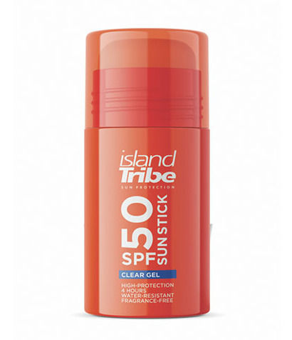 Island Tribe Clear Gel Sun Stick Waterproof Stick de Protecție Solară pentru Față și Corp SPF50 30gr