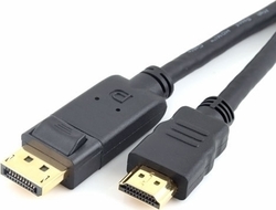18274 DisplayPort-Kabel Männlich - HDMI-Stecker Männlich 3m 18274 DisplayPort-Kabel Männlich - HDMI-Stecker Männlich 3m