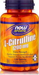Now Foods L-Citrulline 1200mg 120 ταμπλέτες